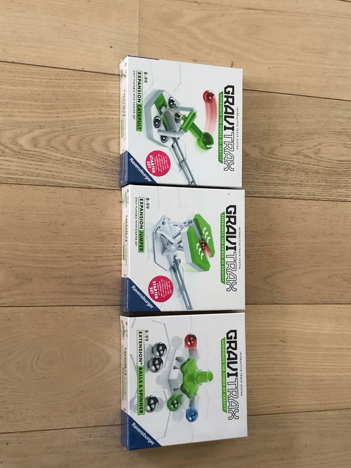 GraviTrax uitbreidingen: Catapult, Jumper en Balls & Spinner, Ophalen of Verzenden, Nieuw, Puzzelen