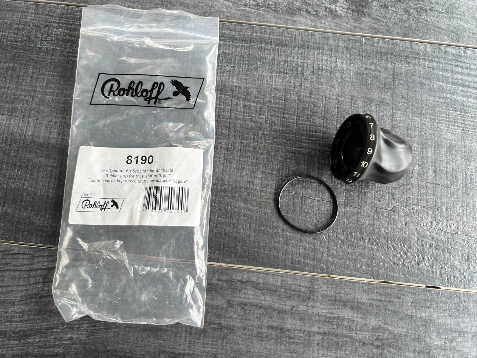 Rohloff Rubber grip voor shifter rechts, 8190. Nieuw., Ophalen of Verzenden, Gebruikt