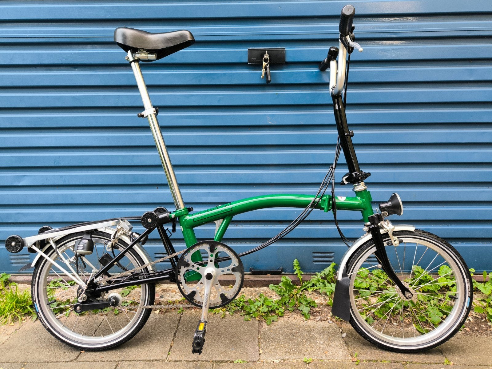 Z.G.A.N Brompton Vouwfiets met 3 versnellingen, Fietsen en Brommers, Brompton, 16 tot 18 inch, Versnellingen, Ophalen of Verzenden
