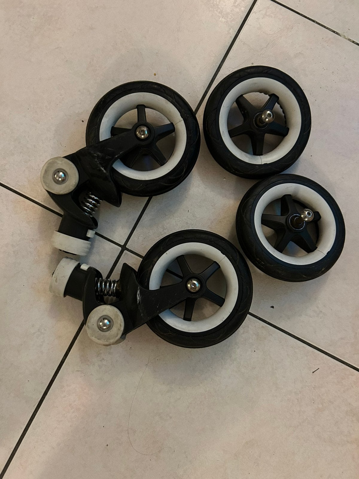 Bugaboo bee wielen, Ophalen of Verzenden, Gebruikt