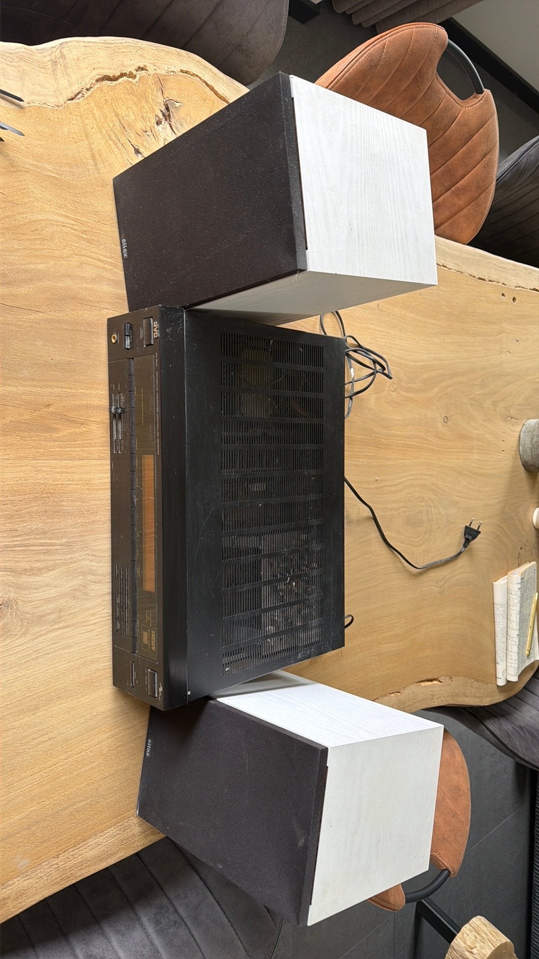 Speaker installatie, Audio, Tv en Foto, Stereo-sets, Ophalen of Verzenden, Gebruikt, Speakers, JVC