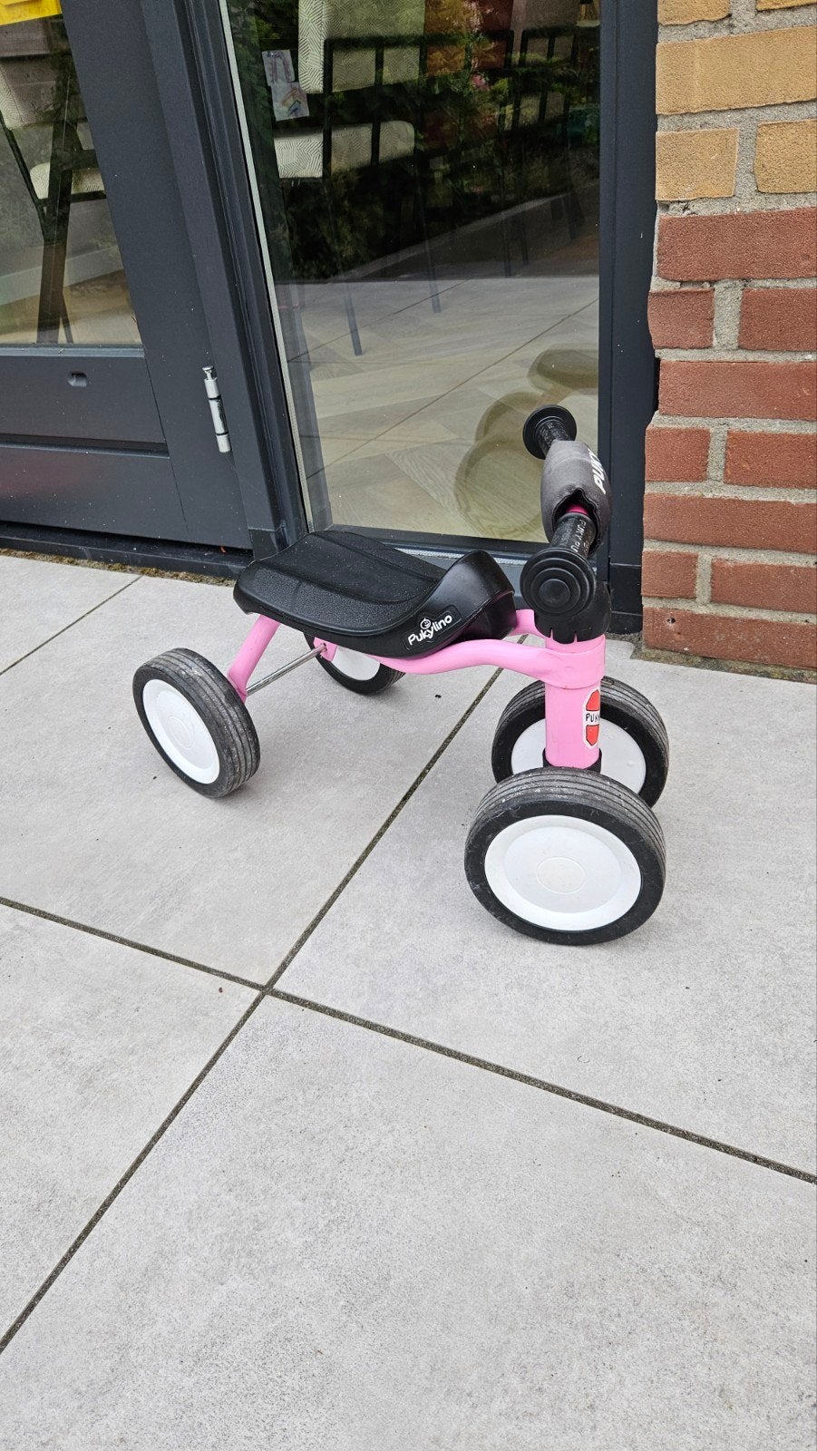 Puky Vierwieler Roze - Perfect voor de kleintjes!, Ophalen, Gebruikt, Loopfiets