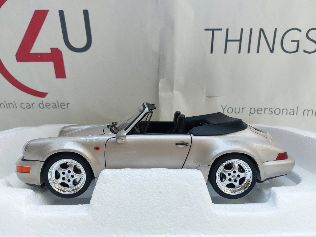Norev 1:18 Porsche 911 Turbo Look cabriolet 1992 Zermatt, Hobby en Vrije tijd, Modelauto's | 1:18, Ophalen of Verzenden, Nieuw
