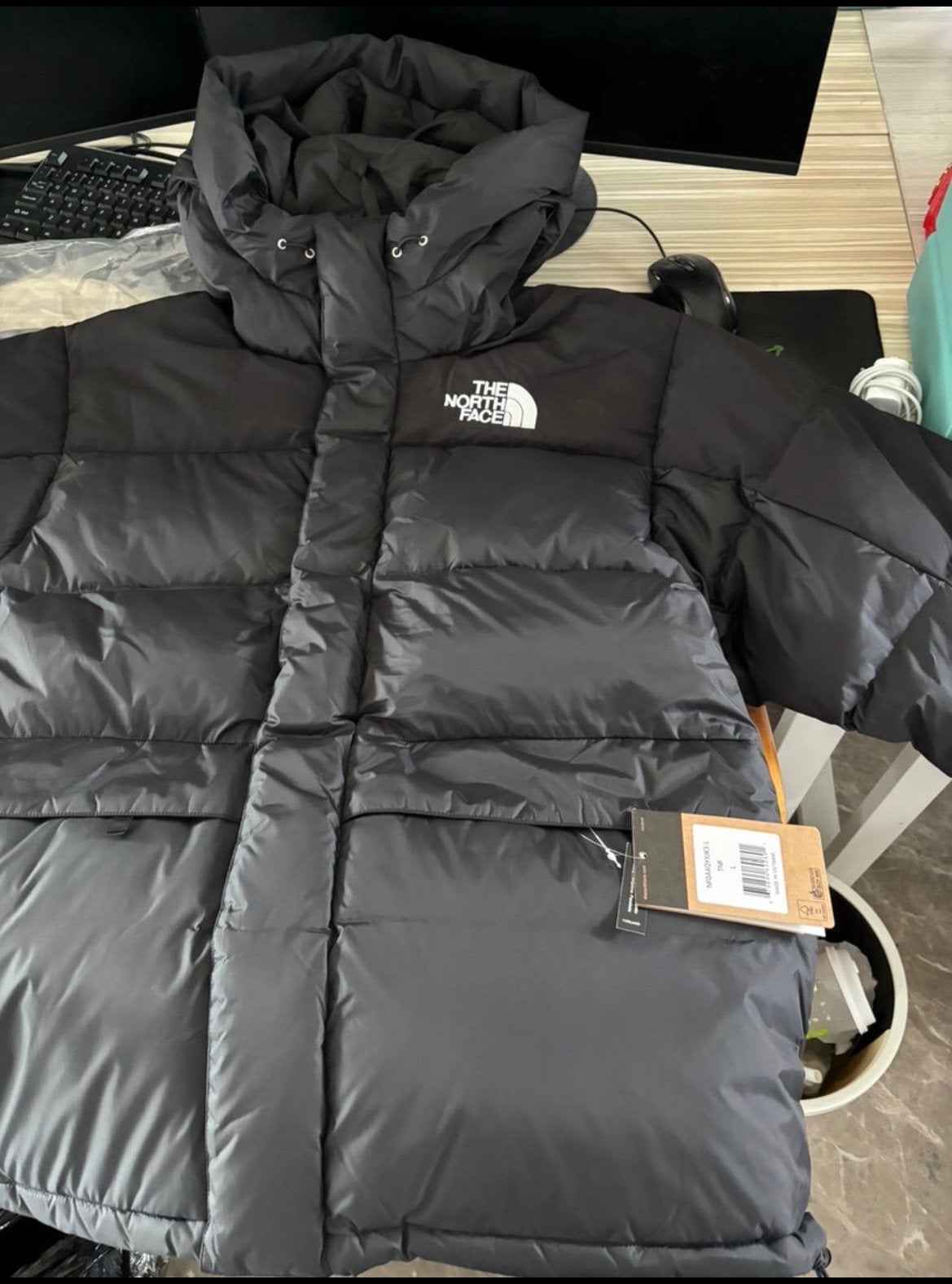 The North Face Puffer Jas Zwart - Nieuw met labels, Kleding | Heren, Ophalen of Verzenden, Nieuw, Maat 48/50 (M), Zwart
