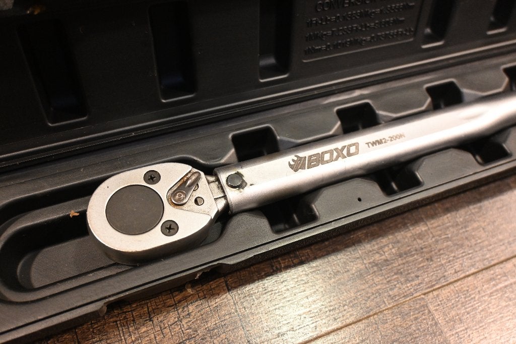 BOXO TWM2-200N 1/2" Geijkte Momentsleutel, BOXO, Gebruikt, Onbekend, Ophalen of Verzenden