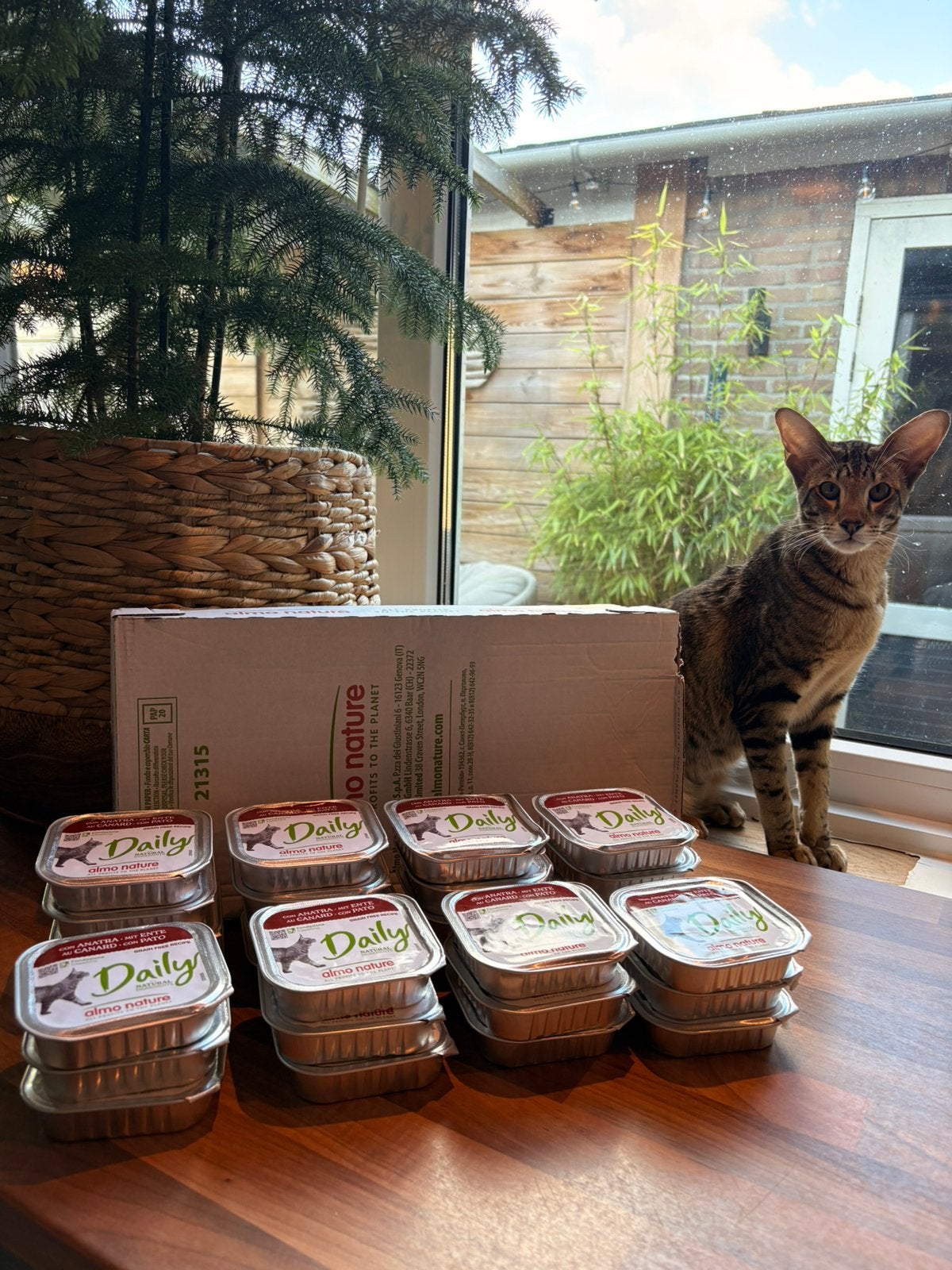 Almo Nature…. Lekkere pate van eend :), Verzenden, Zo goed als nieuw