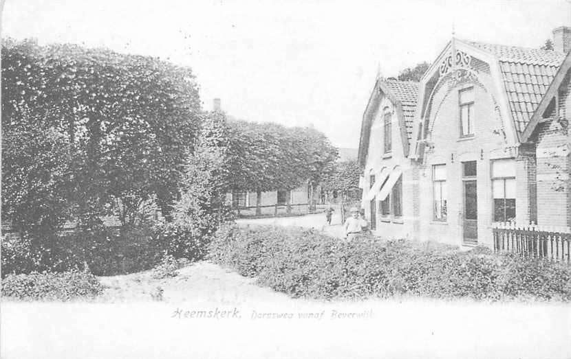 377-617-003 Heemskerk (reprint), Ophalen of Verzenden, Voor 1920, Noord-Holland