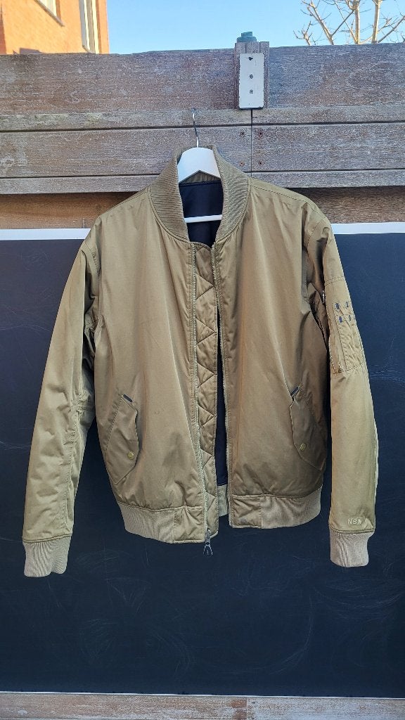 Nike Men's NSW 68 Destroyer Reversible MA-1 Bomber Jacket, Maat 48/50 (M), Nike, Ophalen of Verzenden, Gedragen
