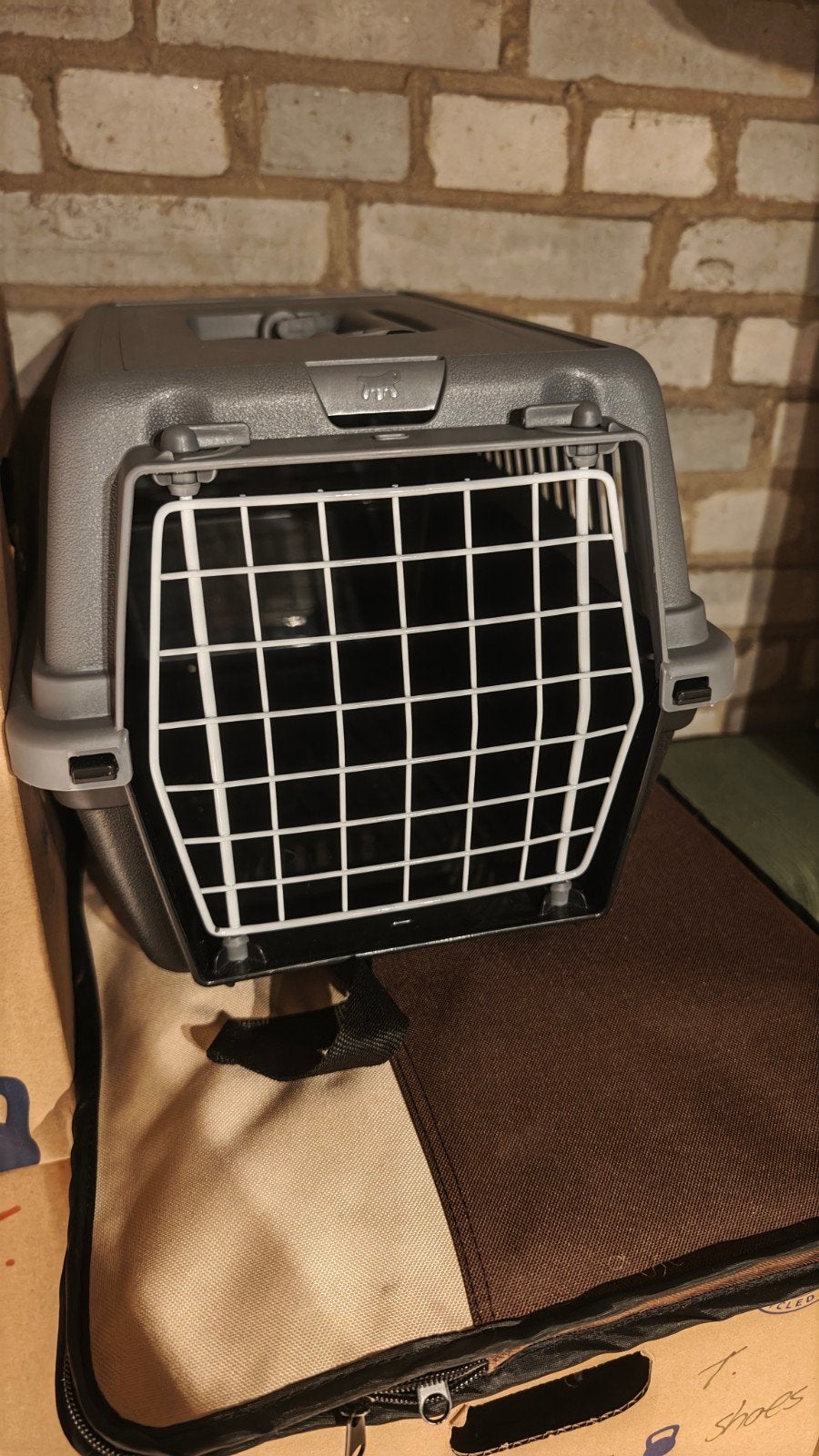 Kattenvervoersbox klein (voor kittens) 41.5x28x24.5 cm, Ophalen of Verzenden