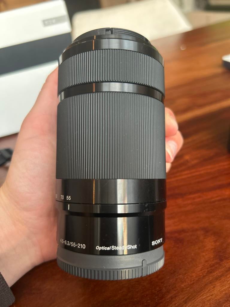 Sony 55-210mm Optical SteadyShot lens - Zo goed als nieuw, Audio, Tv en Foto, Fotografie | Lenzen en Objectieven, Verzenden, Zo goed als nieuw