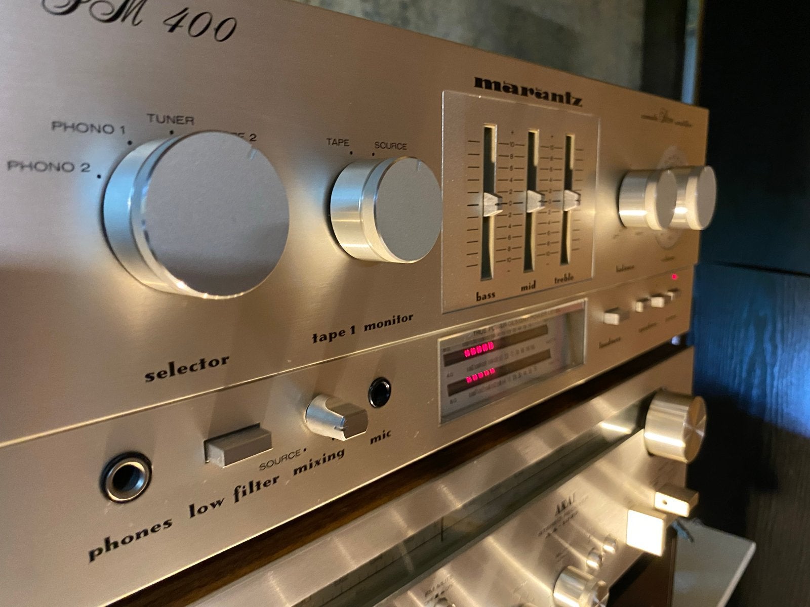 Marantz PM 400: Mooi en Technisch 100%, Marantz, Gebruikt, Ophalen of Verzenden, Minder dan 60 watt