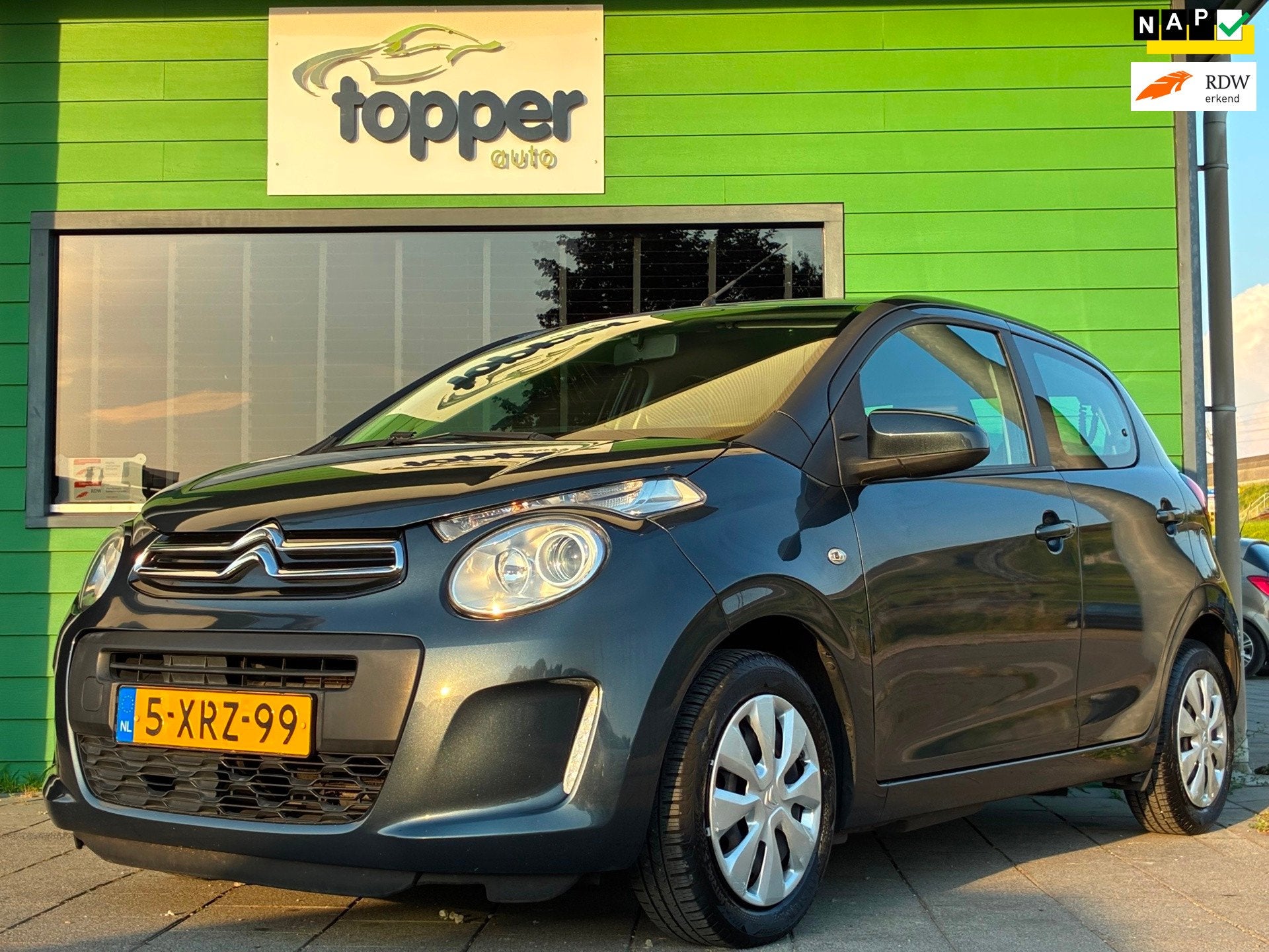 Citroen C1 1.0 e-VTi Feel|2e Eigenaar|Airco|5-Deurs|Elektr.r, Auto's, Voorwielaandrijving, Euro 5, Gebruikt, 31 €/maand