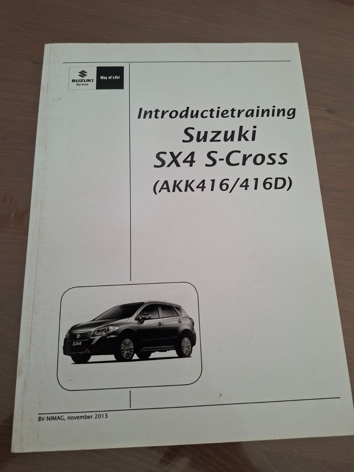 Suzuki SX4 S-Cross Introductietraining Handleiding, Ophalen of Verzenden