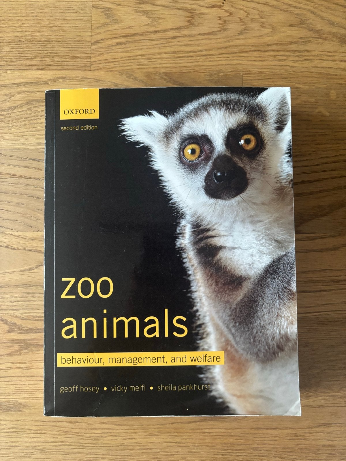 Zoo Animals: Gedrag, Management en Welzijn (2e editie), Ophalen of Verzenden, Beta, Gelezen, HBO