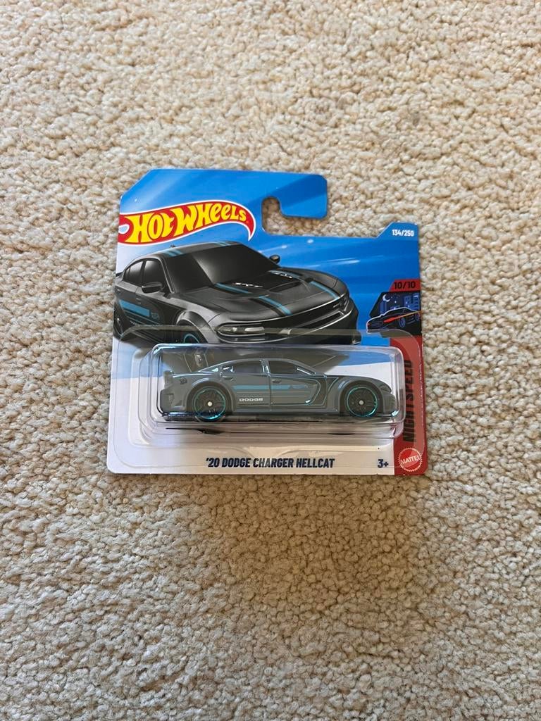 Hotwheels dodge charger hellcat, Verzenden, Nieuw, Auto