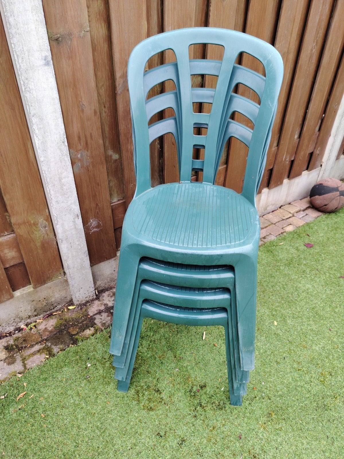 tuinstoelen bijna gratis, Ophalen, Gebruikt, Kunststof