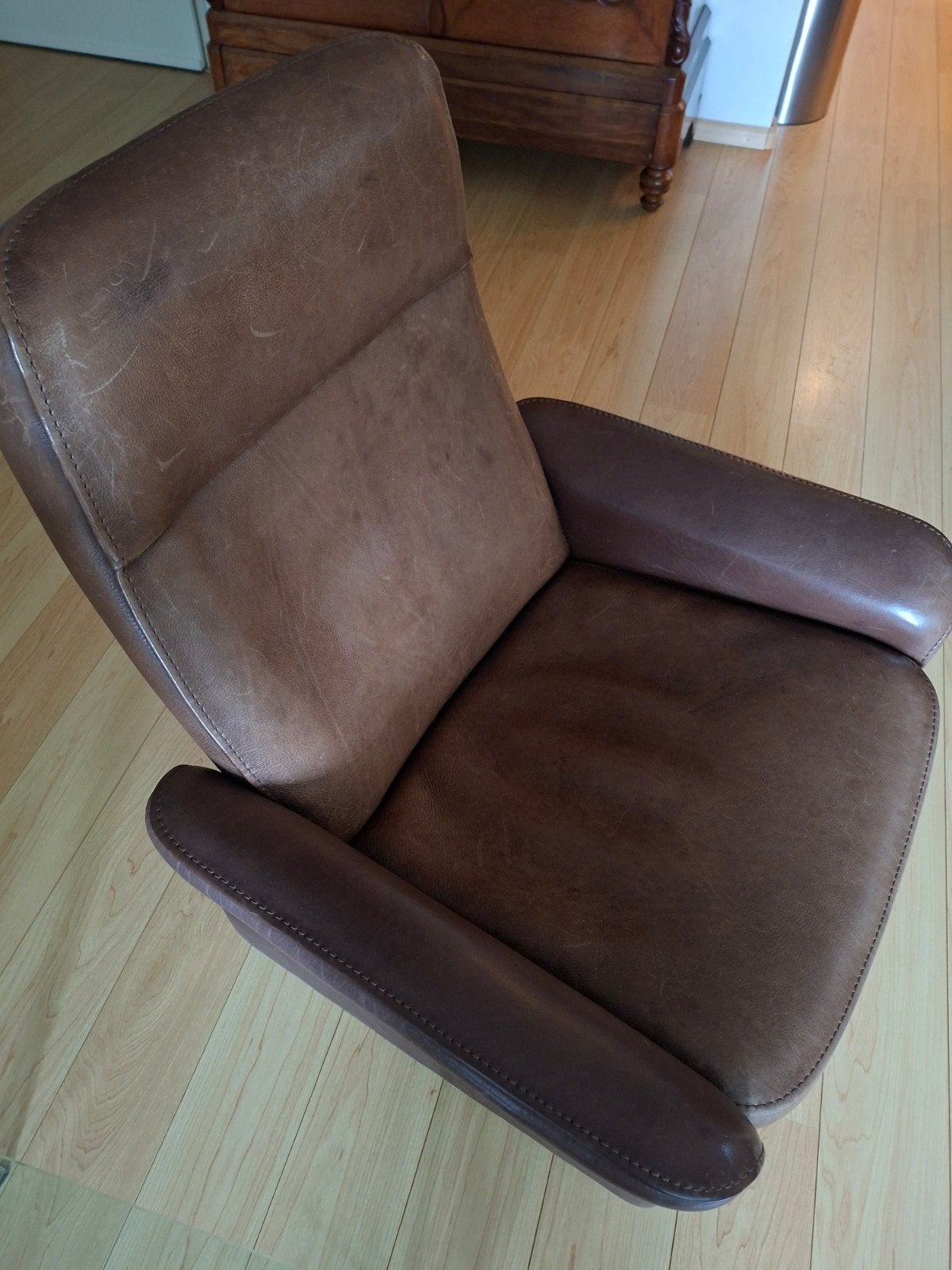 De Sede D6 relax fauteuil in goede staat, Huis en Inrichting, Ophalen, Gebruikt, 75 tot 100 cm, Modern, Design