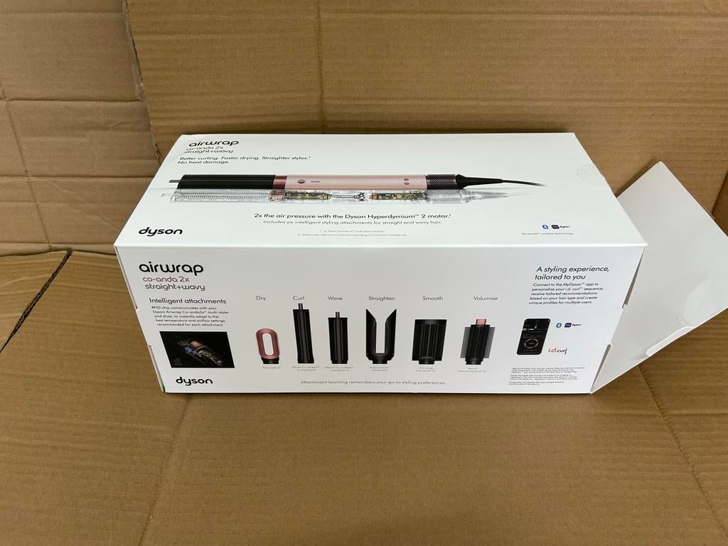 Dyson Airwrap Co-anda 2x straight + wavy (Nieuw in doos), Witgoed en Apparatuur, Persoonlijke-verzorgingsapparatuur, Ophalen of Verzenden