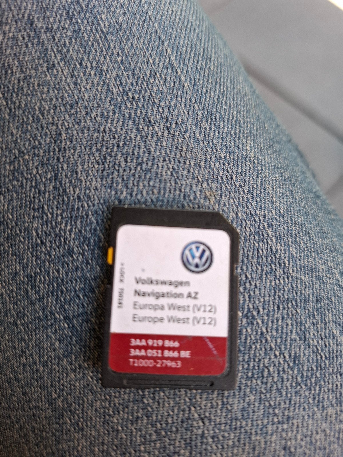 Vw navigatie chip, Ophalen