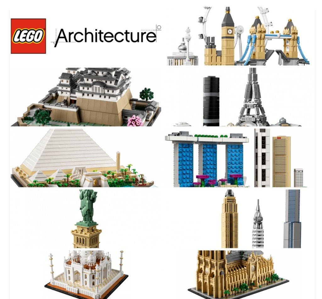 Te koop vele lego architecture sets, Gebruikt, Lego, Architecture, Ophalen of Verzenden