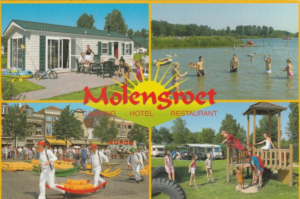 NOORD SCHARWOUDE Molengroet Camping Hotel, Verzenden, 1960 tot 1980, Gelopen, Noord-Holland