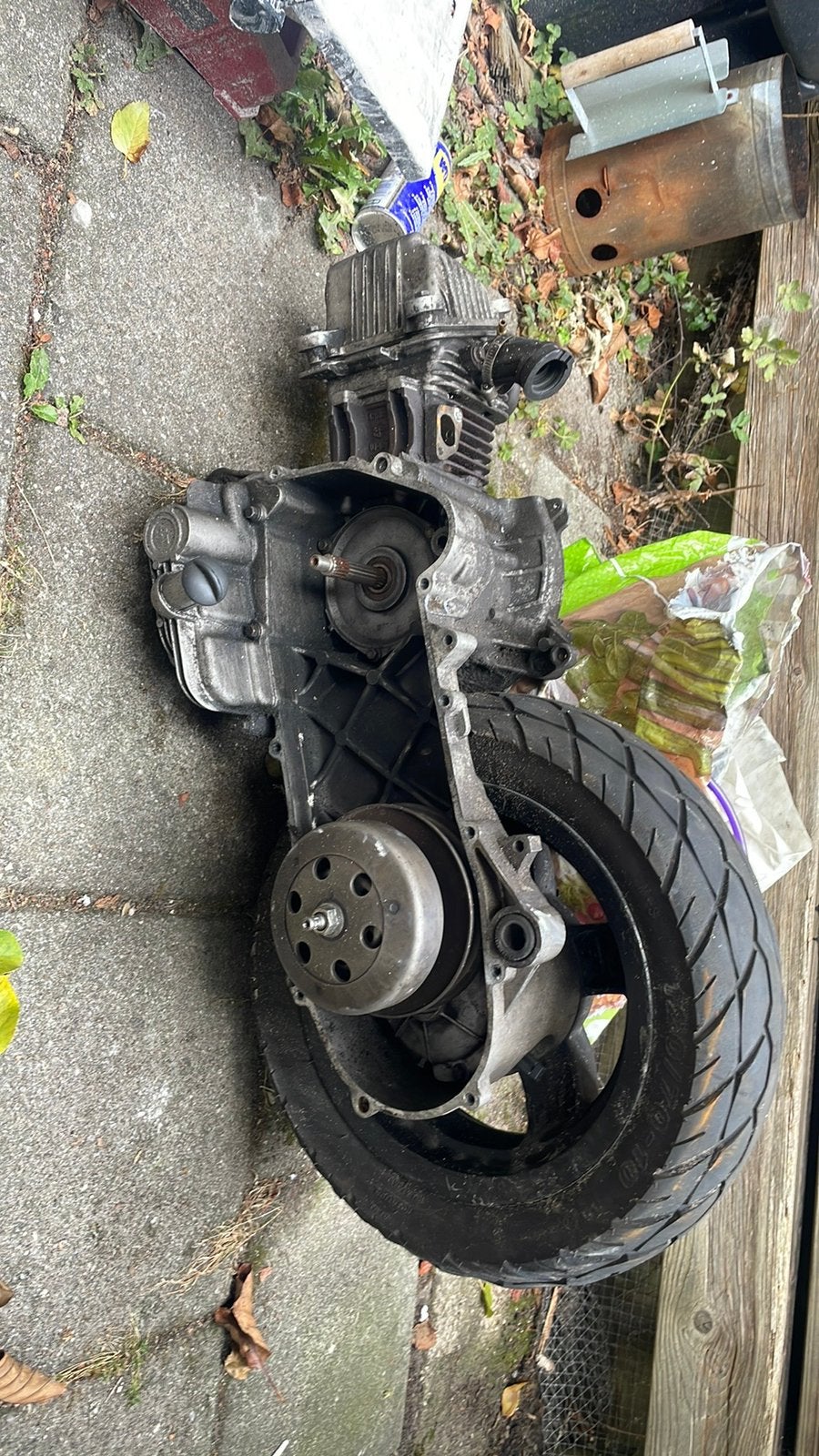 Zip 4t blok AC 50cc., Ophalen, Gebruikt, Maximaal 45 km/u, Zip