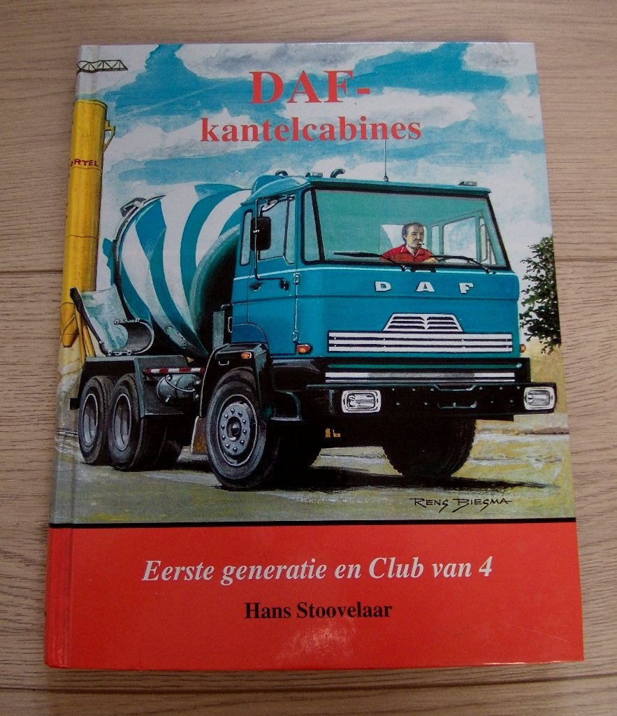 DAF Kantelcabines : Eerste generatie en Club van 4, Boeken, Auto's | Boeken, Verzenden, Zo goed als nieuw, Overige merken, Hans Stovelaar