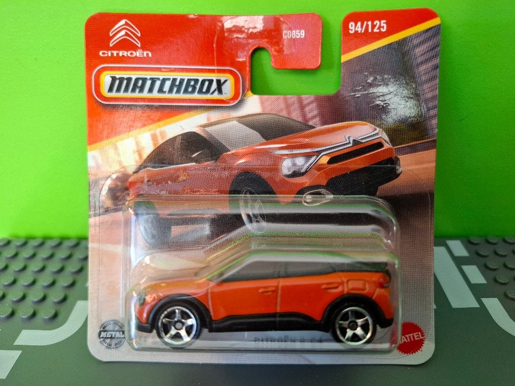 Matchbox 94 - Citroën ë-C4 [oranje] 1/60 MIB, Hobby en Vrije tijd, Modelauto's | Overige schalen, Ophalen of Verzenden, Nieuw