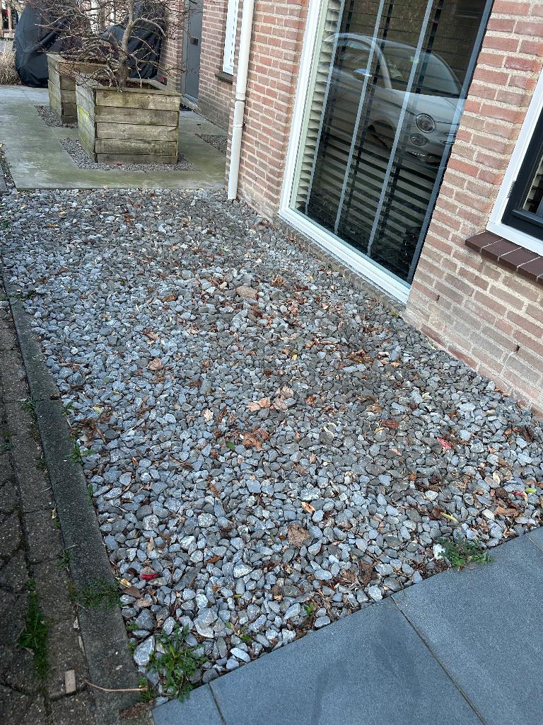 Stenen voor in de tuin, Tuin en Terras, Grind, Keien en Split, Ophalen, Gebruikt, Grijs, Kei