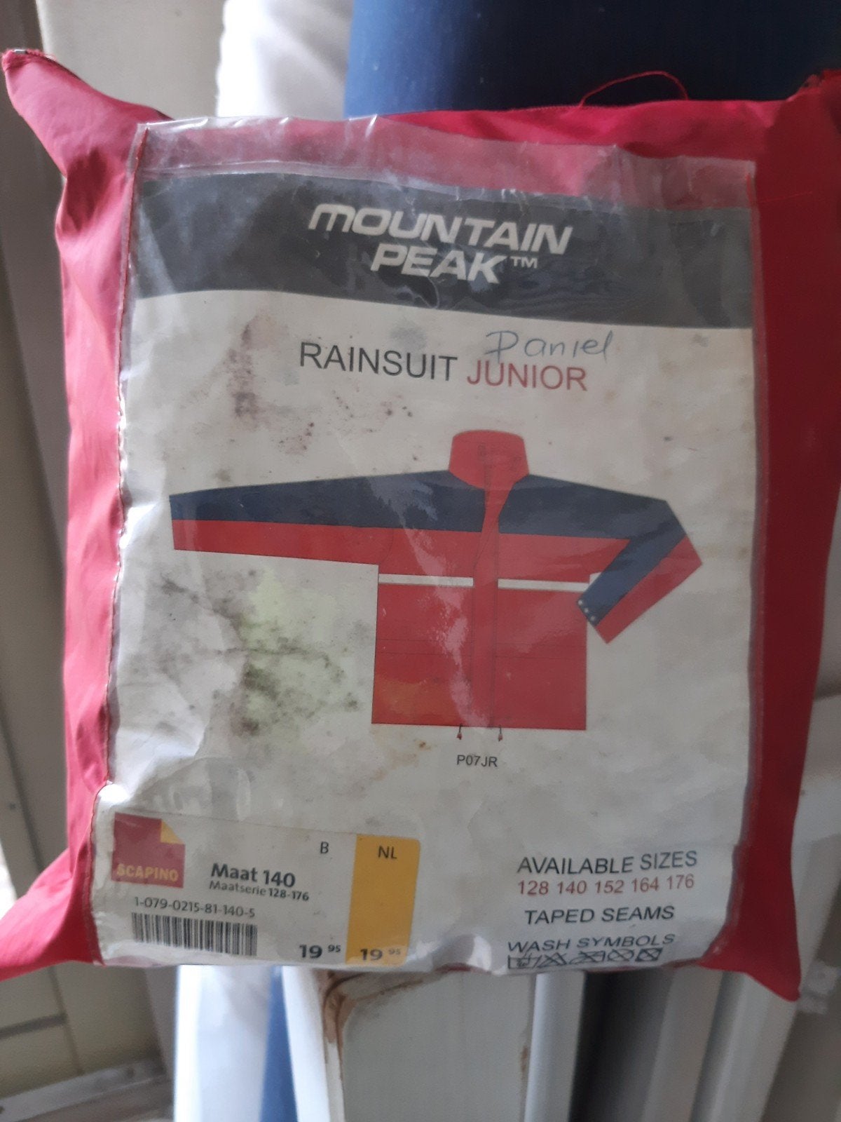 Mountain Peak Regenpak Junior Maat 140, Ophalen of Verzenden