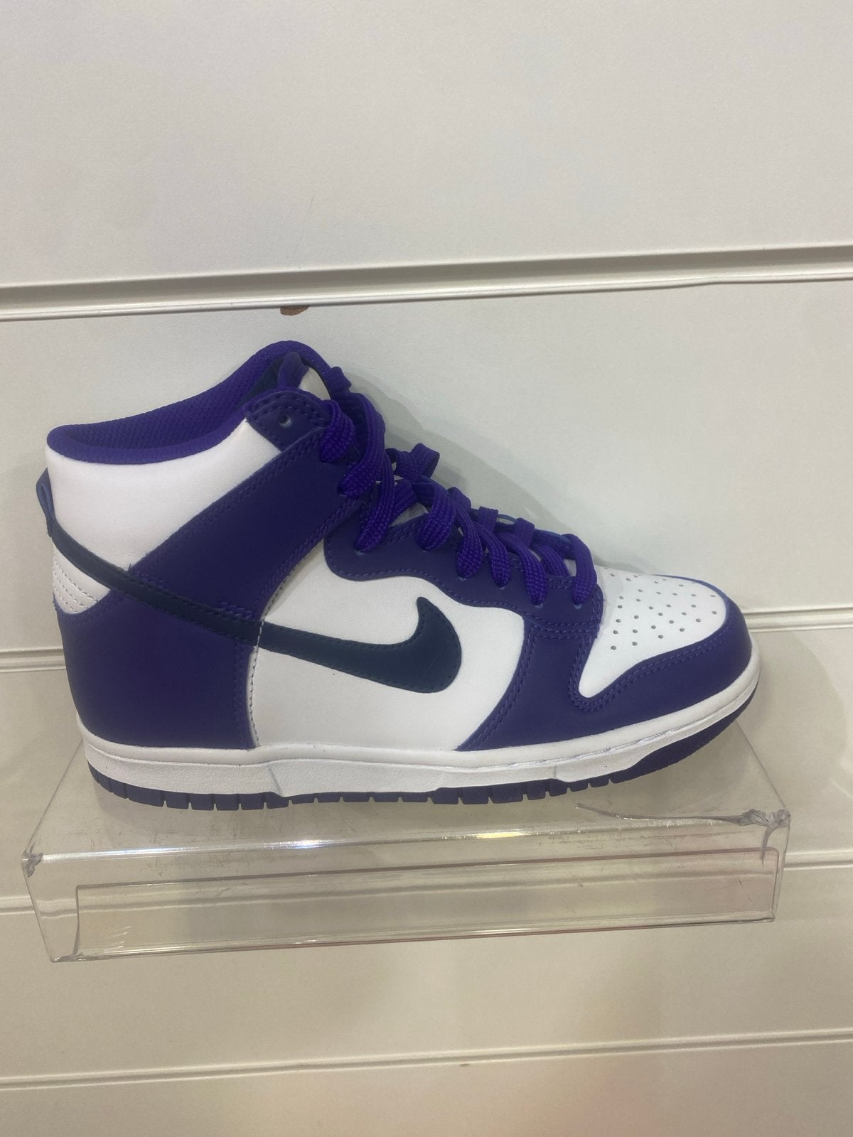 Nike Dunk High Electro Purple Midnight Navy - Maat 36.5, Kleding | Dames, Schoenen, Ophalen of Verzenden, Nieuw, Blauw, Sneakers of Gympen