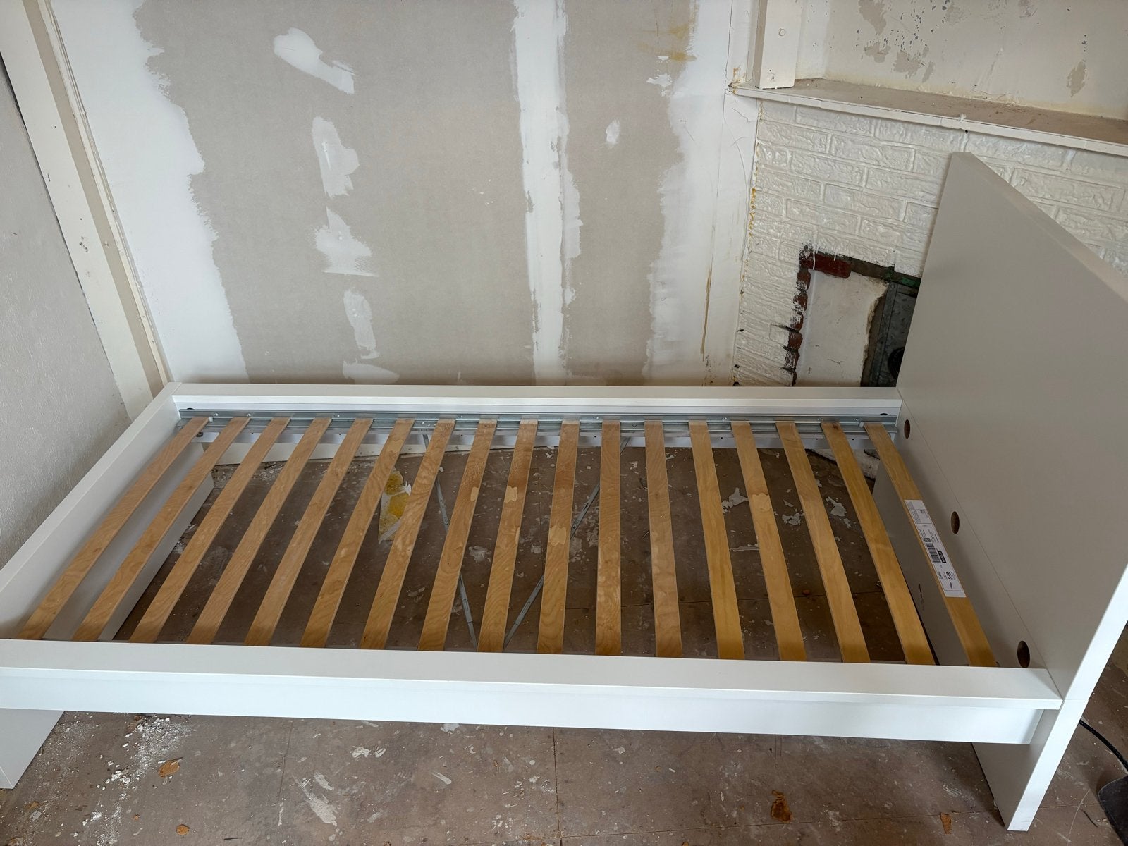 IKEA Luröy eenpersoonsbed 90x200 cm, Ophalen, Gebruikt, 90 cm, Eenpersoons