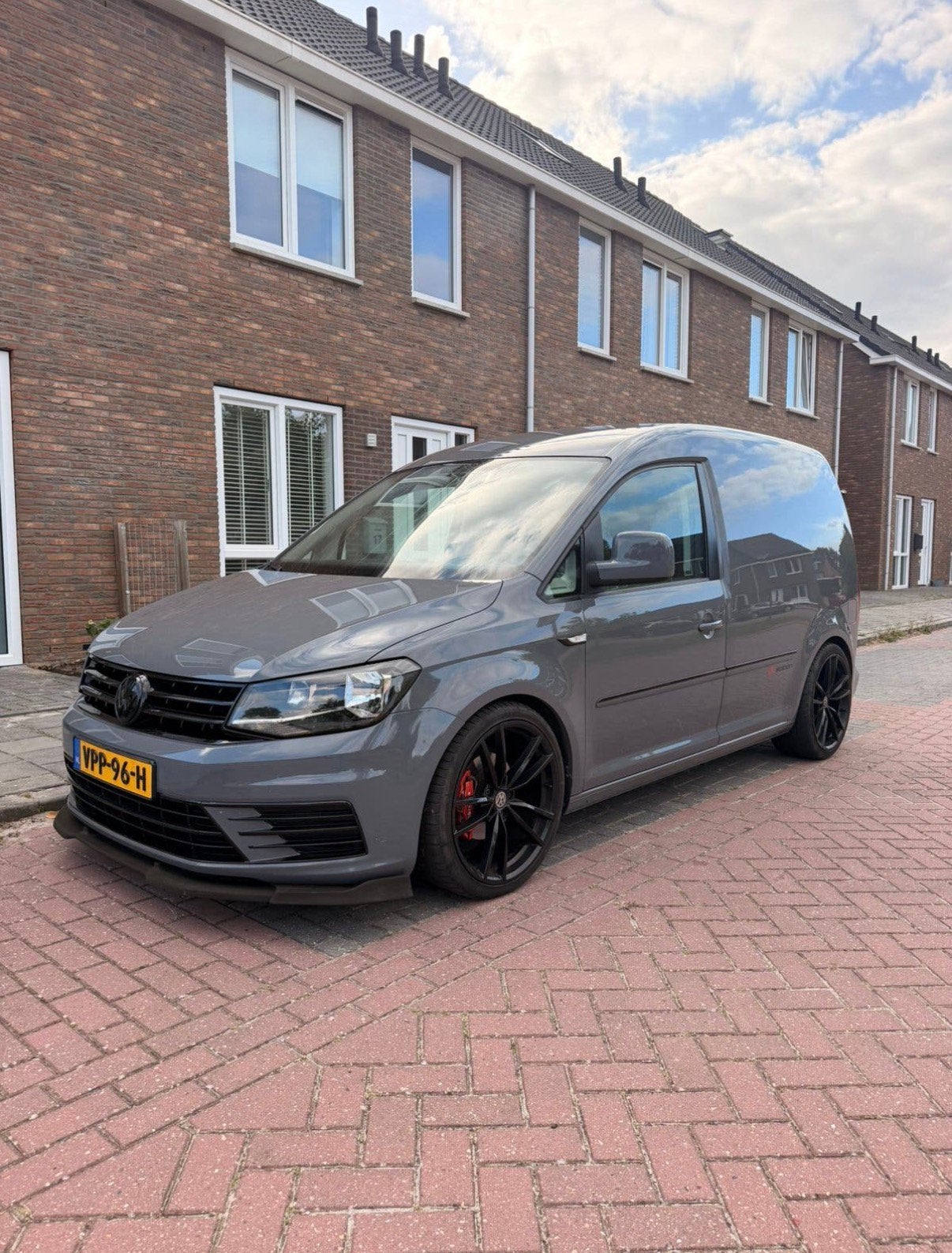 Volkswagen Caddy 1.9 D 55KW 2017 Grijs, Auto's, Voorwielaandrijving, Stof, 4 cilinders, Volkswagen