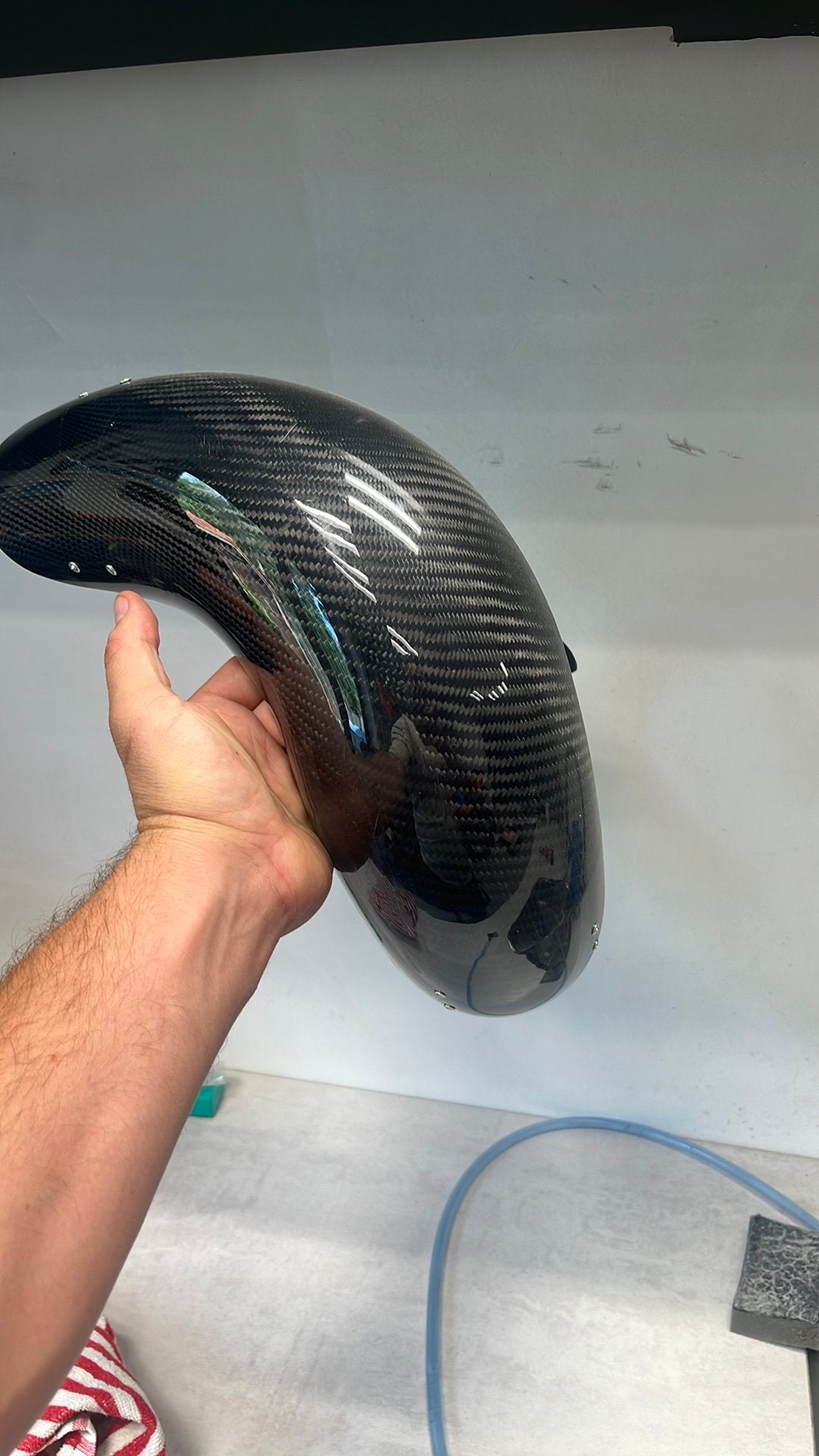 Ktm exc 300 carbon uitlaat beschermer, Ophalen of Verzenden, Nieuw