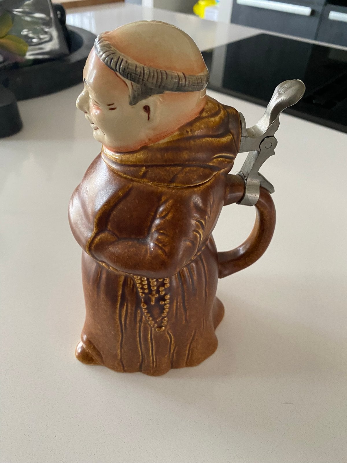 Bierpul monnik original King 10 (289), Ophalen of Verzenden, Zo goed als nieuw