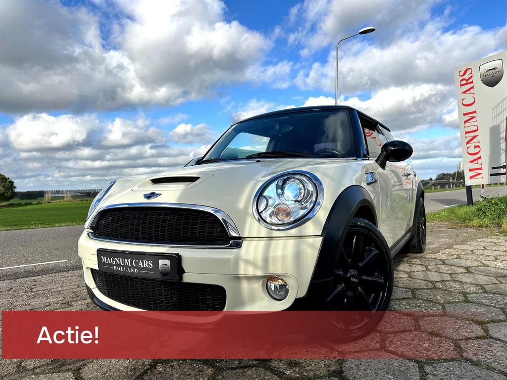 Mini Mini 1.6 Cooper S TIJDELIJKE ACTIE: NU €500 KORTING -, 4 cilinders, 4 stoelen, Leder, Bedrijf
