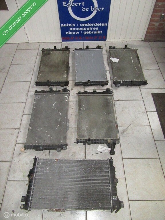 Radiateur radiator Opel Calibra Vectra A, bj '88 tm '97, Auto-onderdelen, Motor en Toebehoren, Opel, Gebruikt, Ophalen of Verzenden