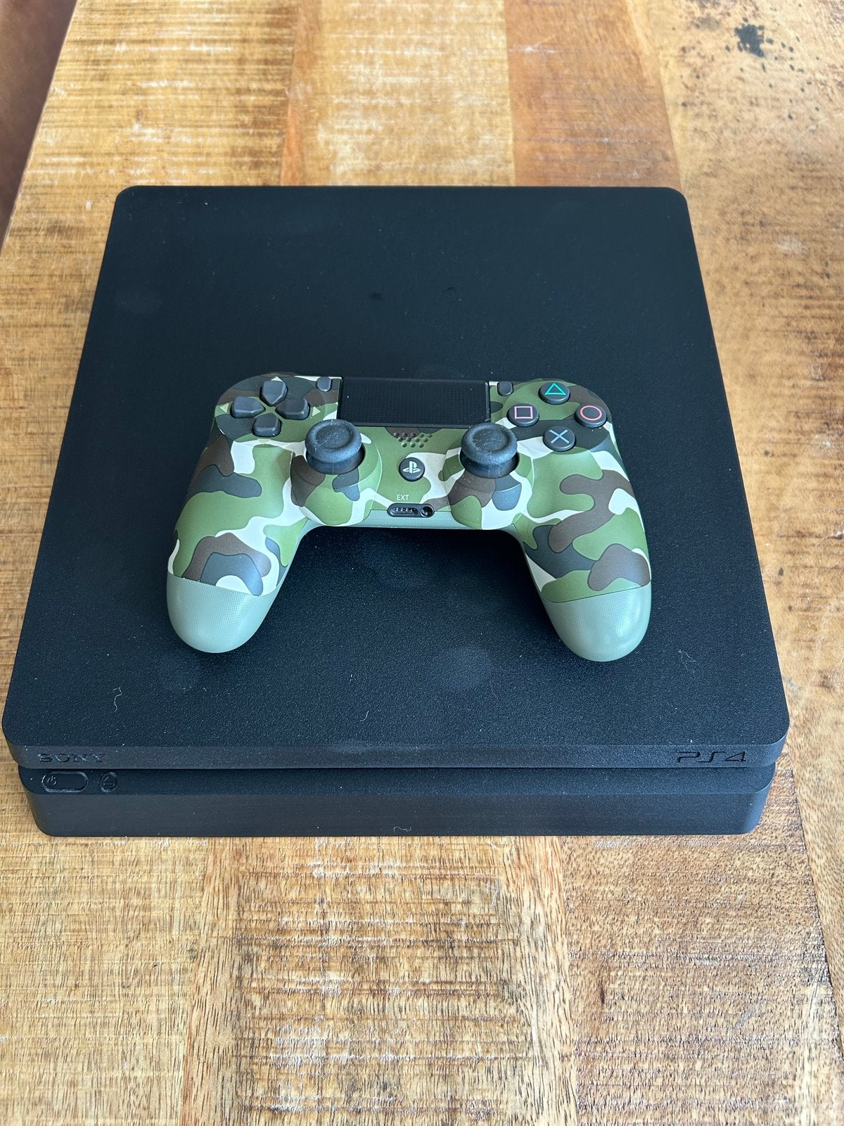 PlayStation 4 Slim met controller, 500 GB, Ophalen of Verzenden, Zo goed als nieuw, Met 1 controller