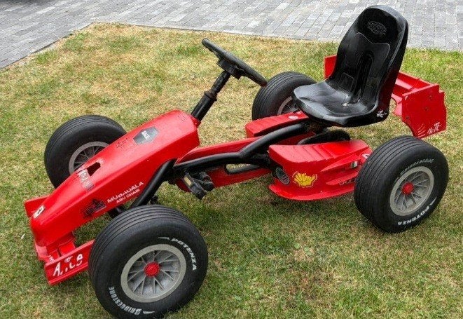 Berg Buddy (Ferrari) leeftijd 3 tm 8 jaar, Kinderen en Baby's, Speelgoed | Buiten | Skelters, Ophalen, Gebruikt, Berg, Vrijloopautomaat