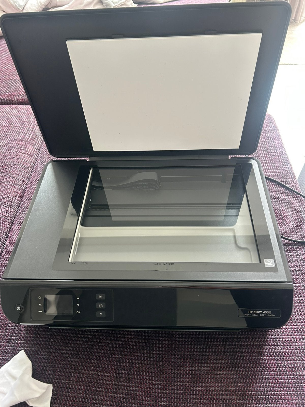 HP Envy 4500 printer, Computers en Software, Printers, Gebruikt, All-in-one, Draadloos, Ophalen