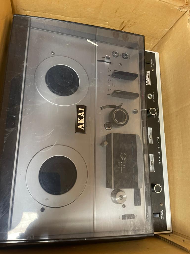 AKAI bandrecorder 4000D in orginele doos, Audio, Tv en Foto, Bandrecorders, Ophalen, Bandrecorder