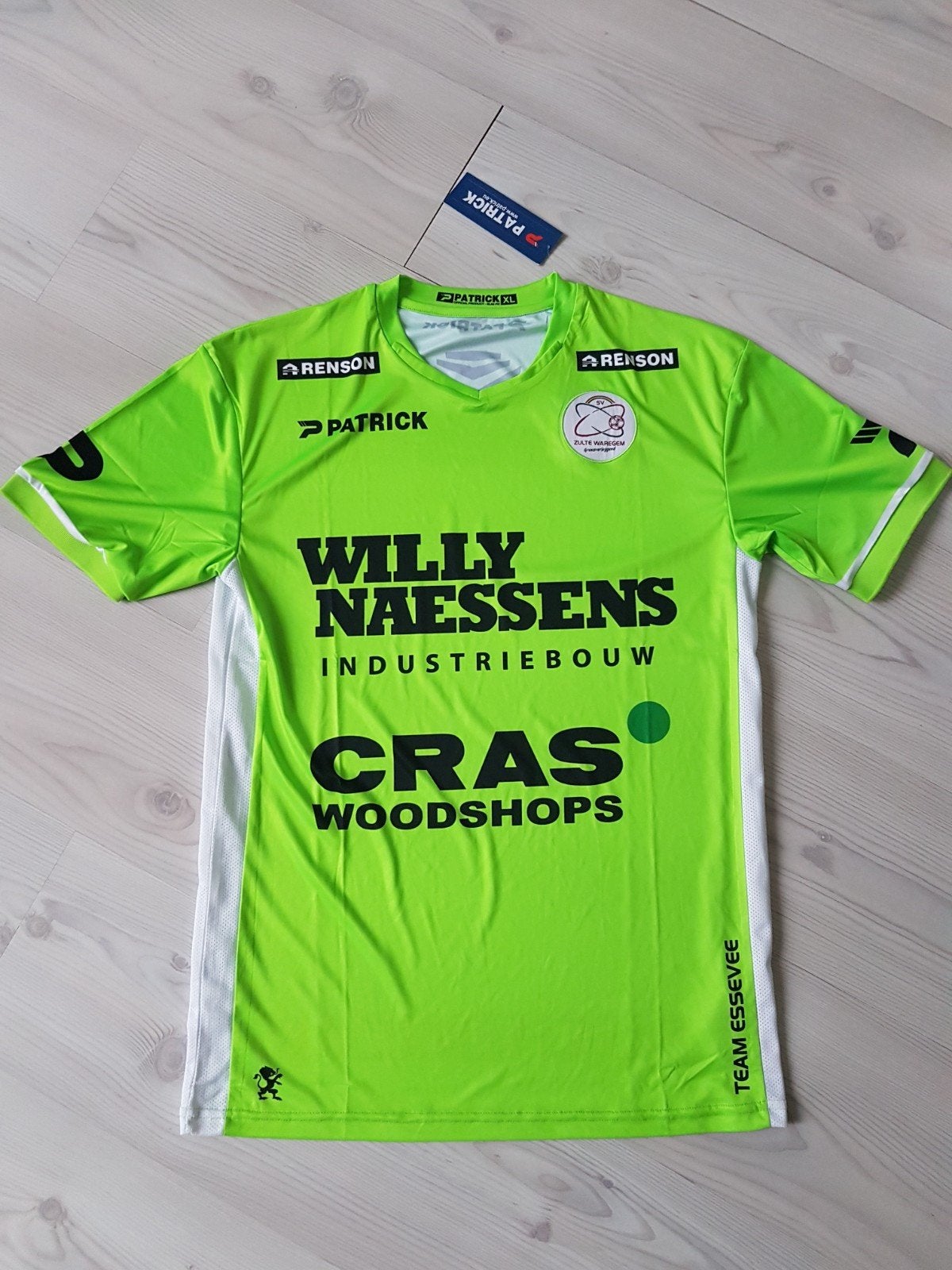 Zulte Waregem heren voetbalshirt in size xl, Maat XL, Ophalen of Verzenden, Zo goed als nieuw, Shirt