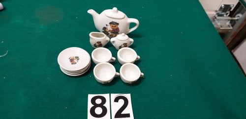 Kinderservies vintage beren, Ophalen of Verzenden, 'T Olde Gre-j, Info@toldegrej.nl, Endepoelstraat 20f Didam