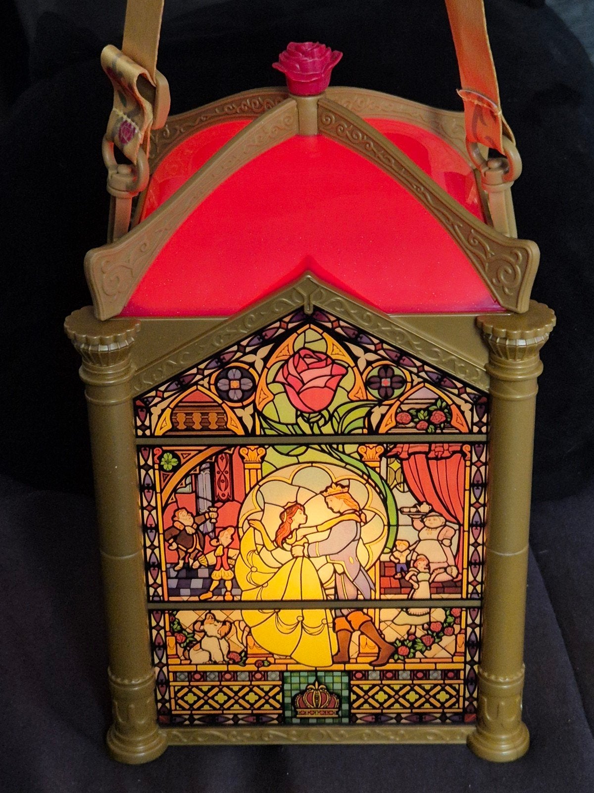 Disney Tokyo Disneyland - Belle en het Beest Popcorn Bucket, Verzamelen, Disney, Ophalen of Verzenden, Assepoester of Belle, Zo goed als nieuw