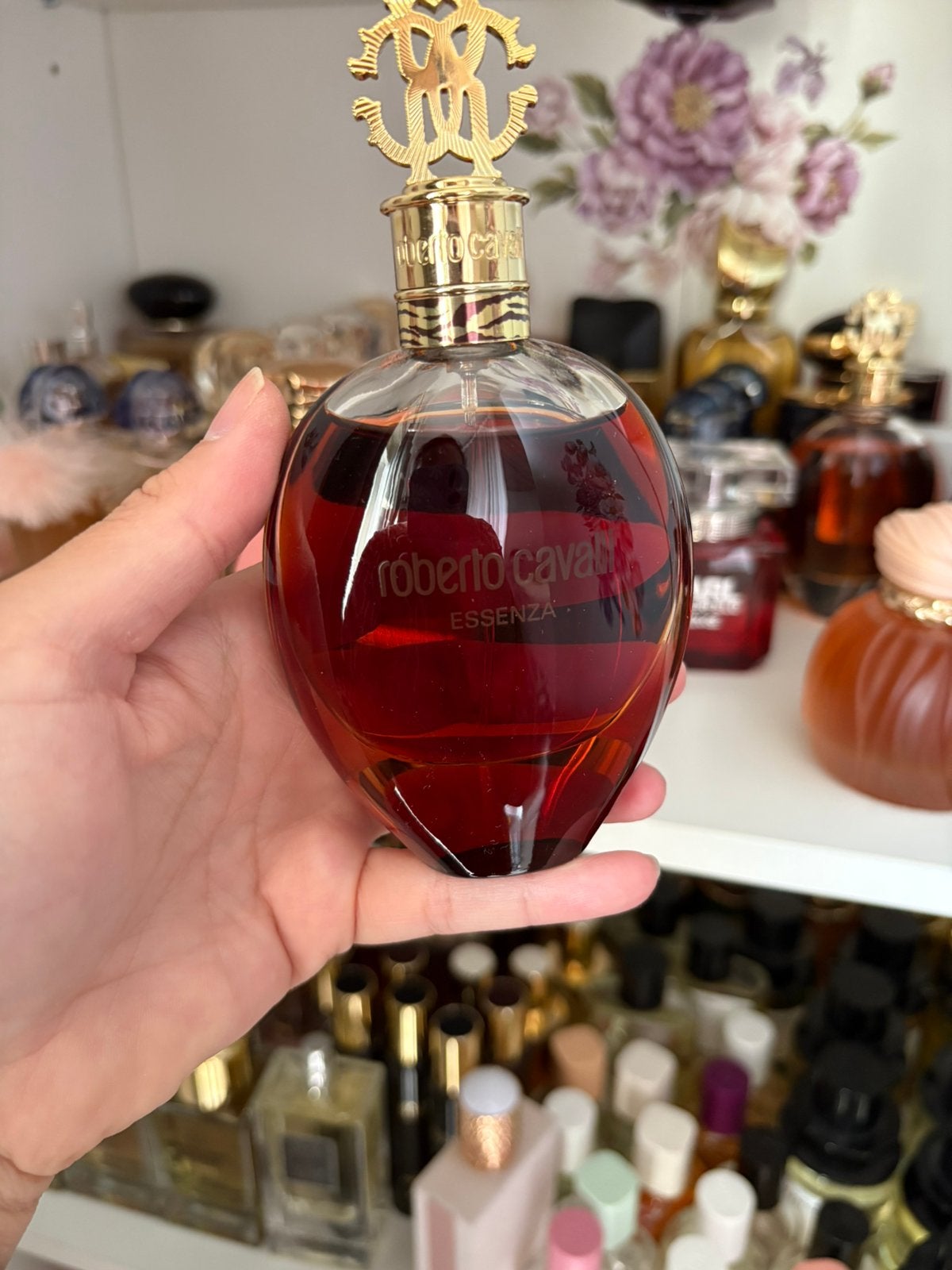 Discontinued Roberto cavalli essenza edp 75ml, Ophalen of Verzenden, Zo goed als nieuw