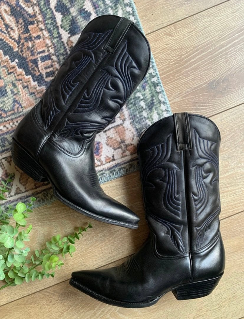 Buffalo cowboylaarzen 42 western boots bohemian laarzen, -, Zwart, -, Boots
