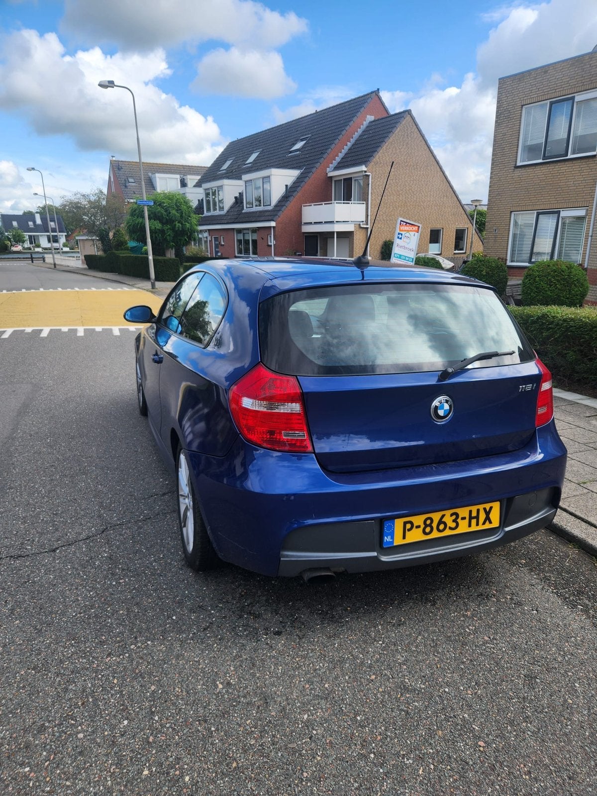 Foto 4 van BMW 1-Serie 2.0 118I 3DR 2007 Blauw