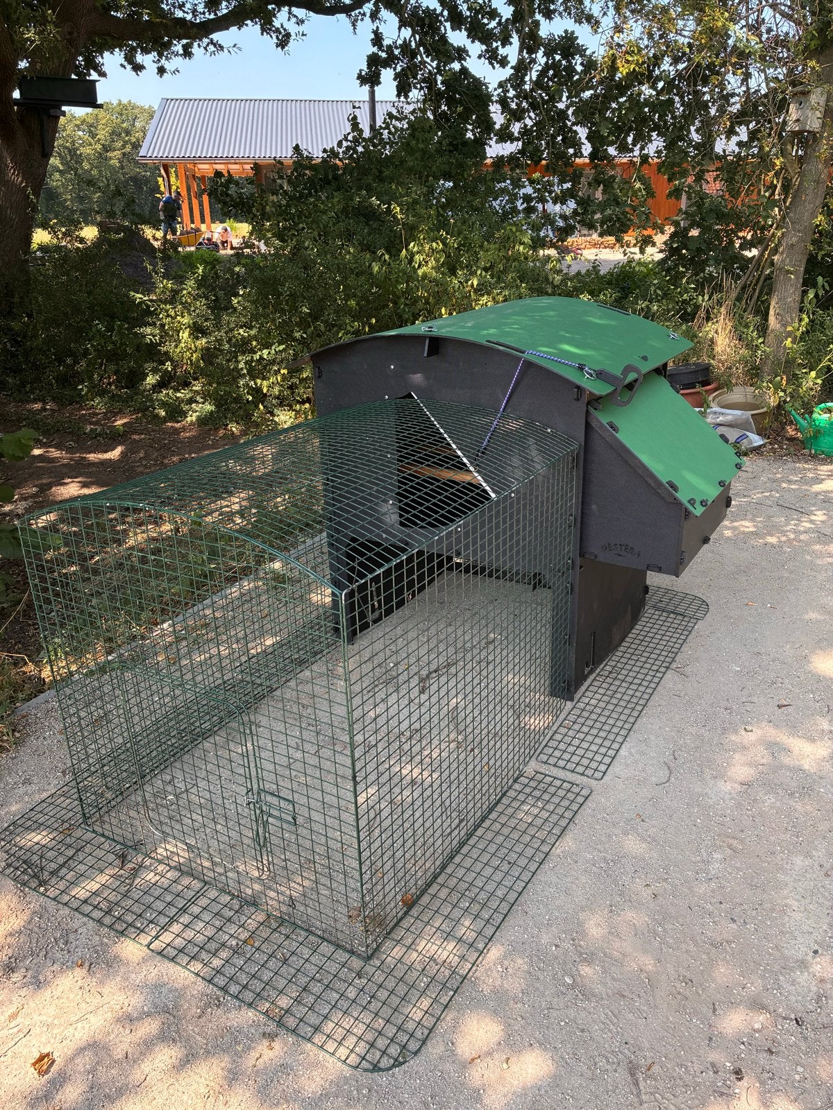 Nestera kippenhok grootste uitvoering!, Dieren en Toebehoren, Ophalen, Zo goed als nieuw, Kunststof, Overige typen