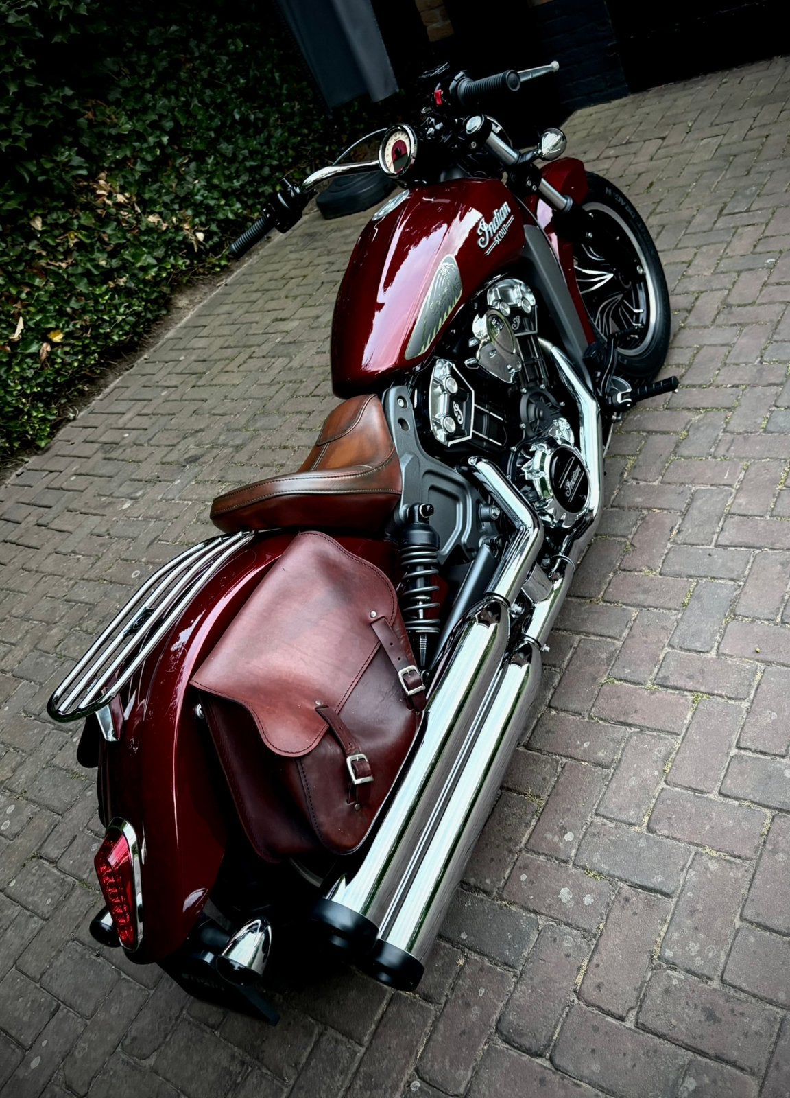 Prachtige INDIAN SCOUT | Indian Motorcycle Red | 2019, Motoren, 2 cilinders, Occasion, Bedrijf, Meer dan 35 kW