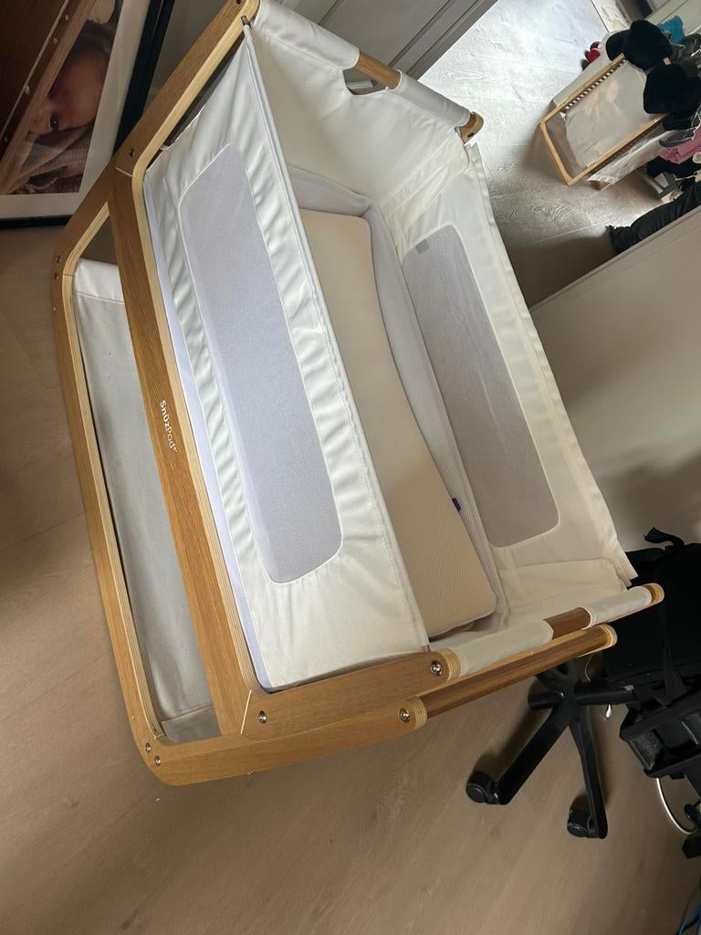 Snuzpod 4 co sleeper, Kinderen en Baby's, Kinderkamer | Bedden, Ophalen, Zo goed als nieuw, Minder dan 140 cm, Matras